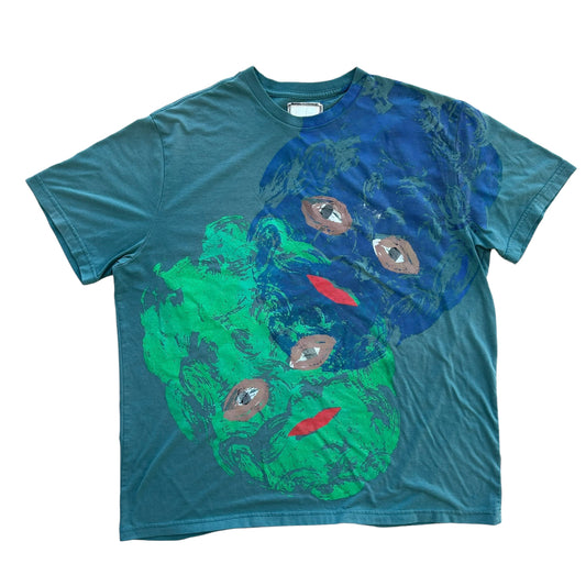 Plastered Face 1/1 Dark Aqua (Size XL)