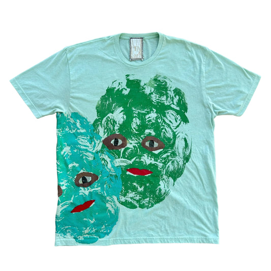 Plastered Face 1/1 Teal (Size XL)