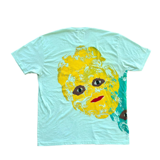 Plastered Face 1/1 Teal (Size XL)