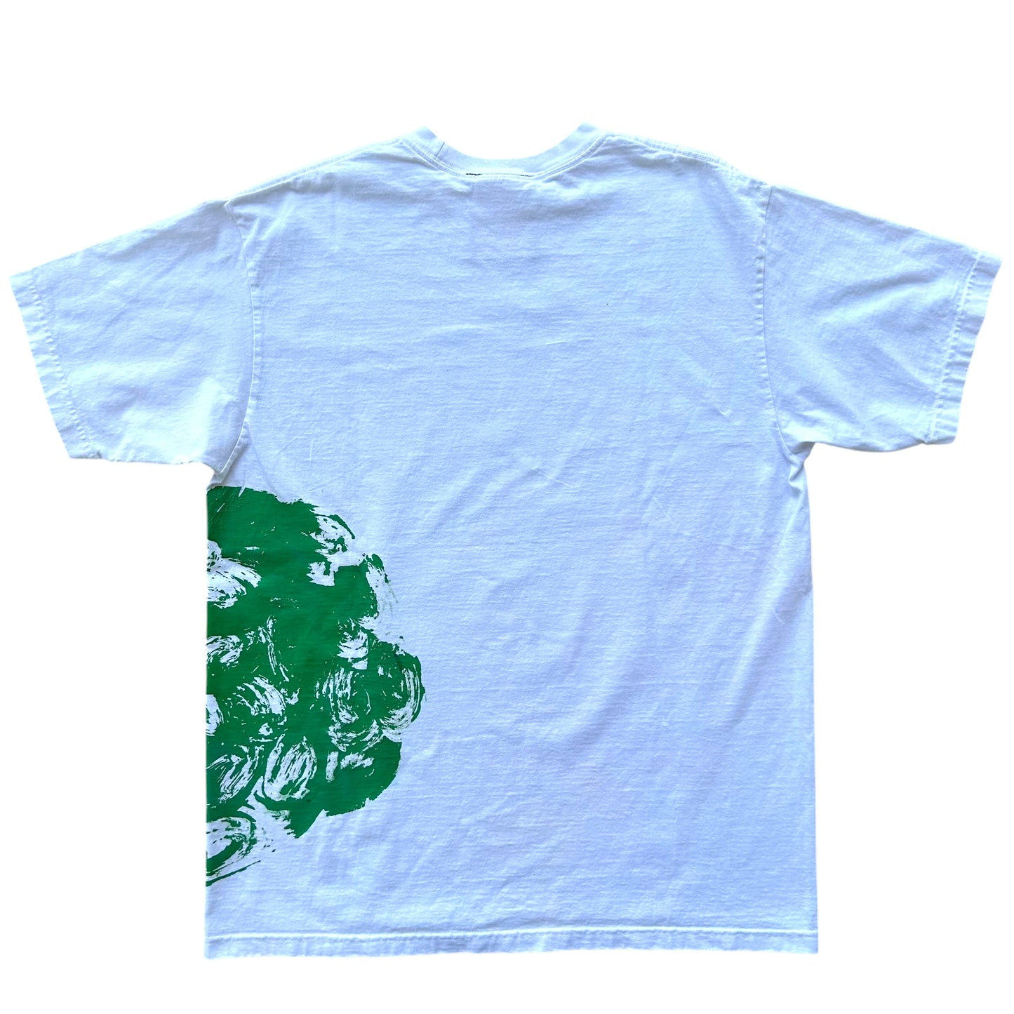 Plastered Face 1/1 White T-shirt (Size XXL)