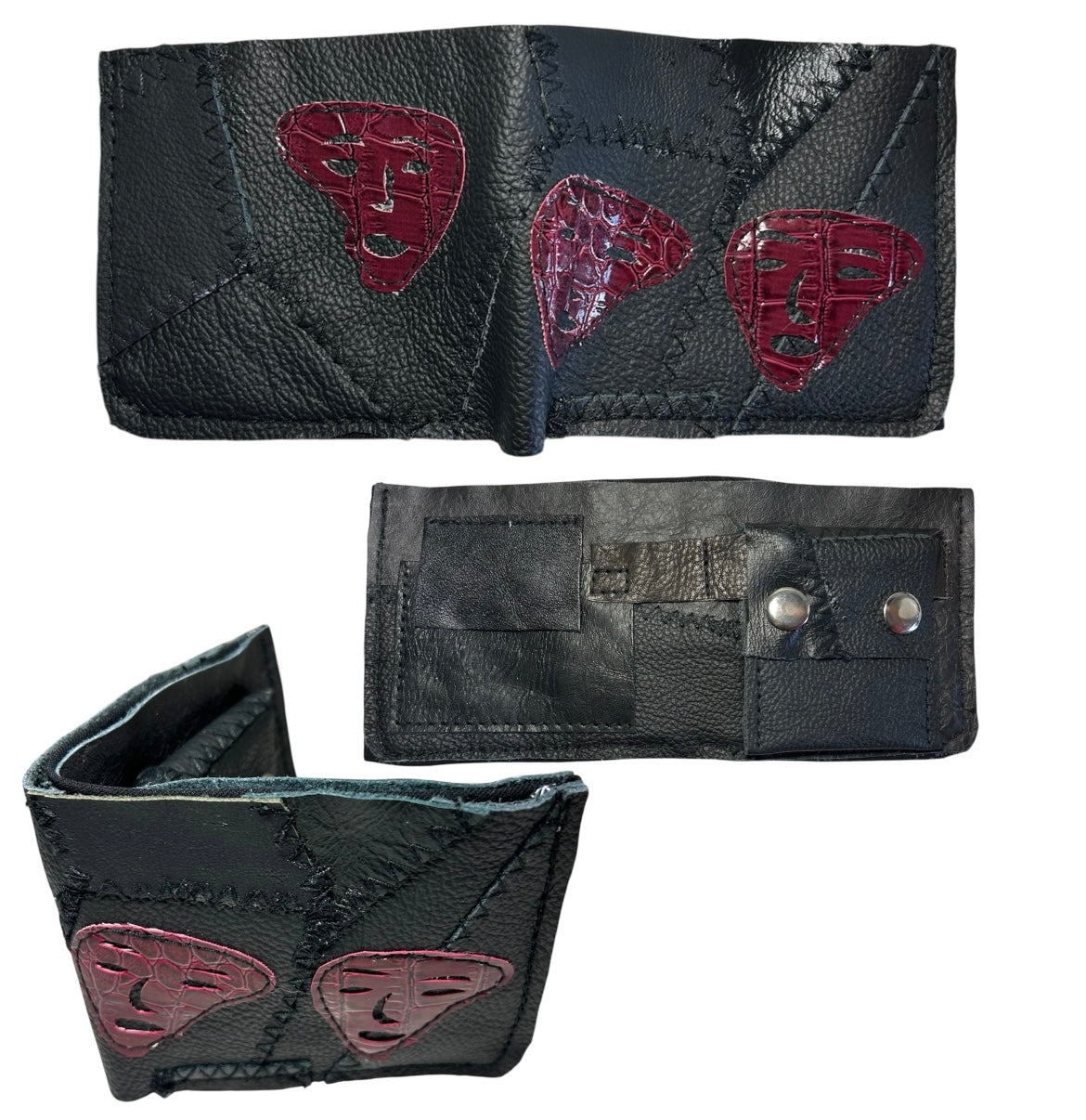 Plastered Faces Leather Face Wallets (All of them 1-10)