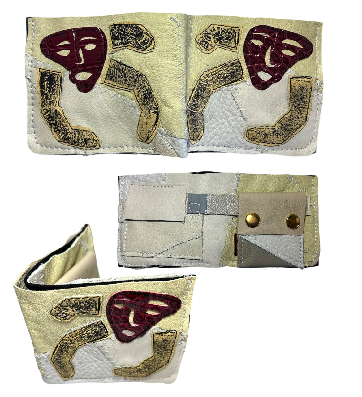 Plastered Faces Leather Face Wallets (All of them 1-10)