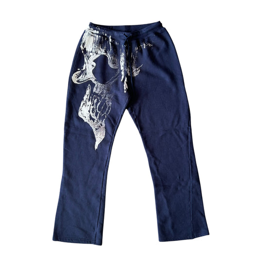 Skelly 1/1 Sweatpants Navy Blue (Size M)