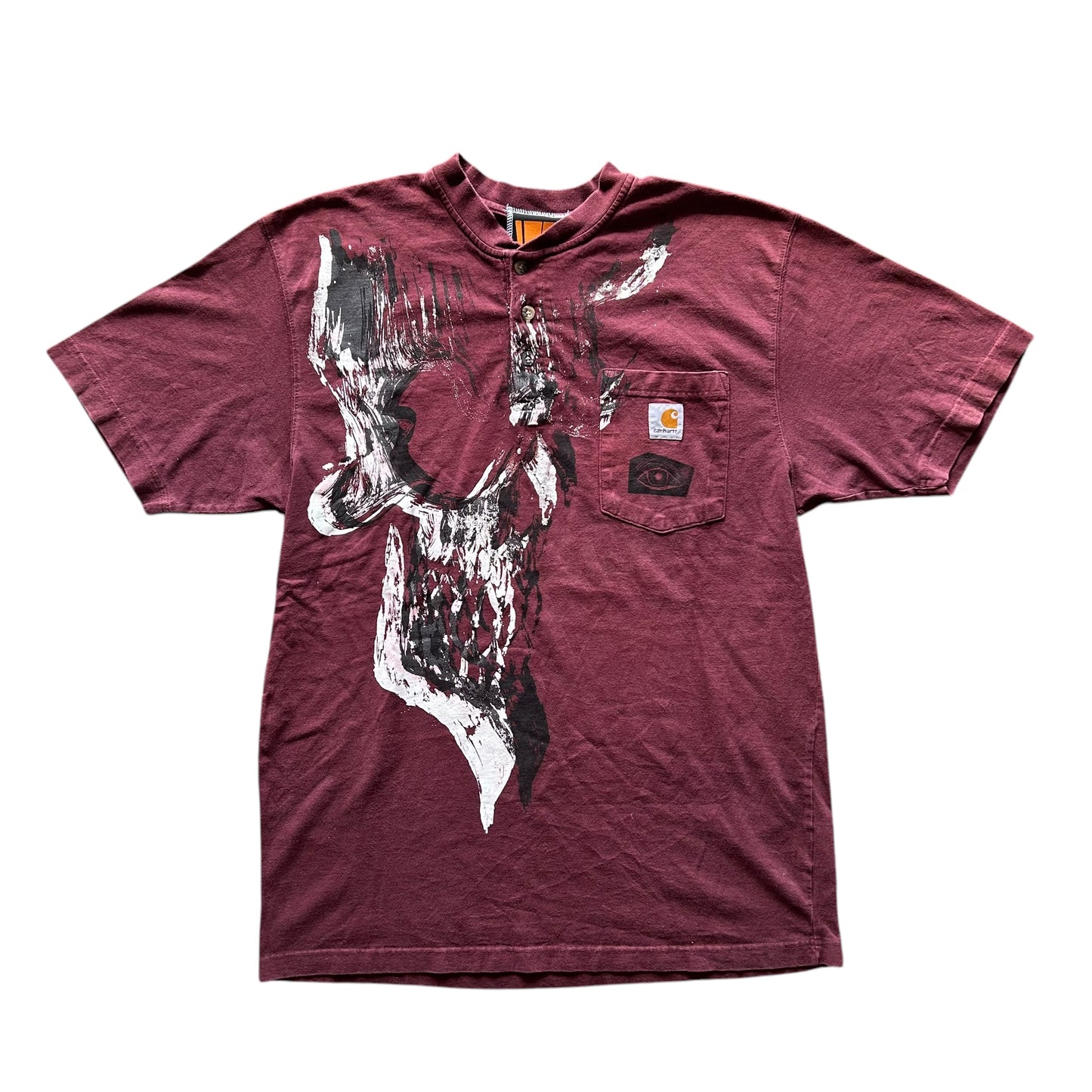 Skelly 1/1 Maroon Tshirt (Size M)