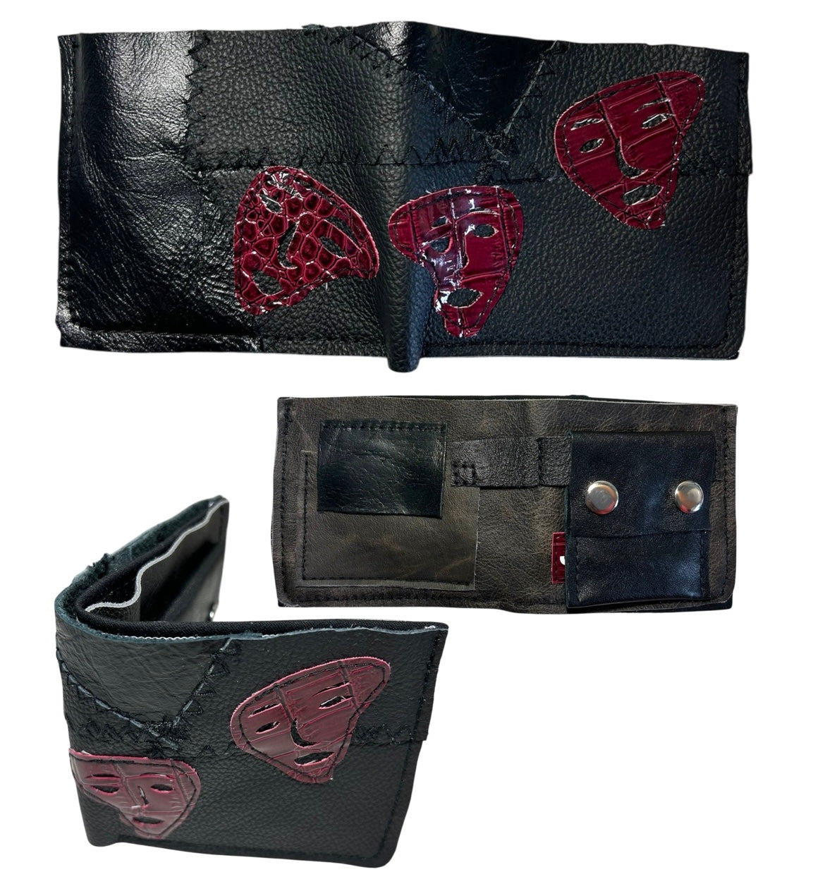 Plastered Faces Leather Face Wallets (All of them 1-10)