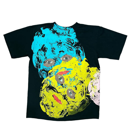 Plastered Face 1/1 Black Tee (Size M)