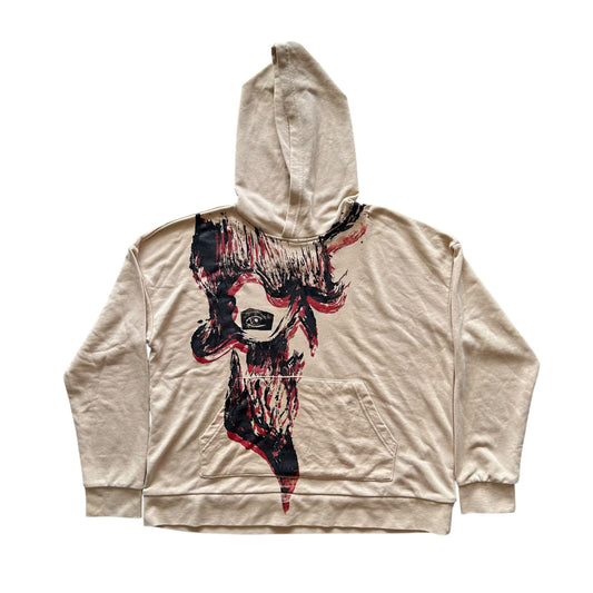 Skelly 1/1 Tan Hoodie (Size L)