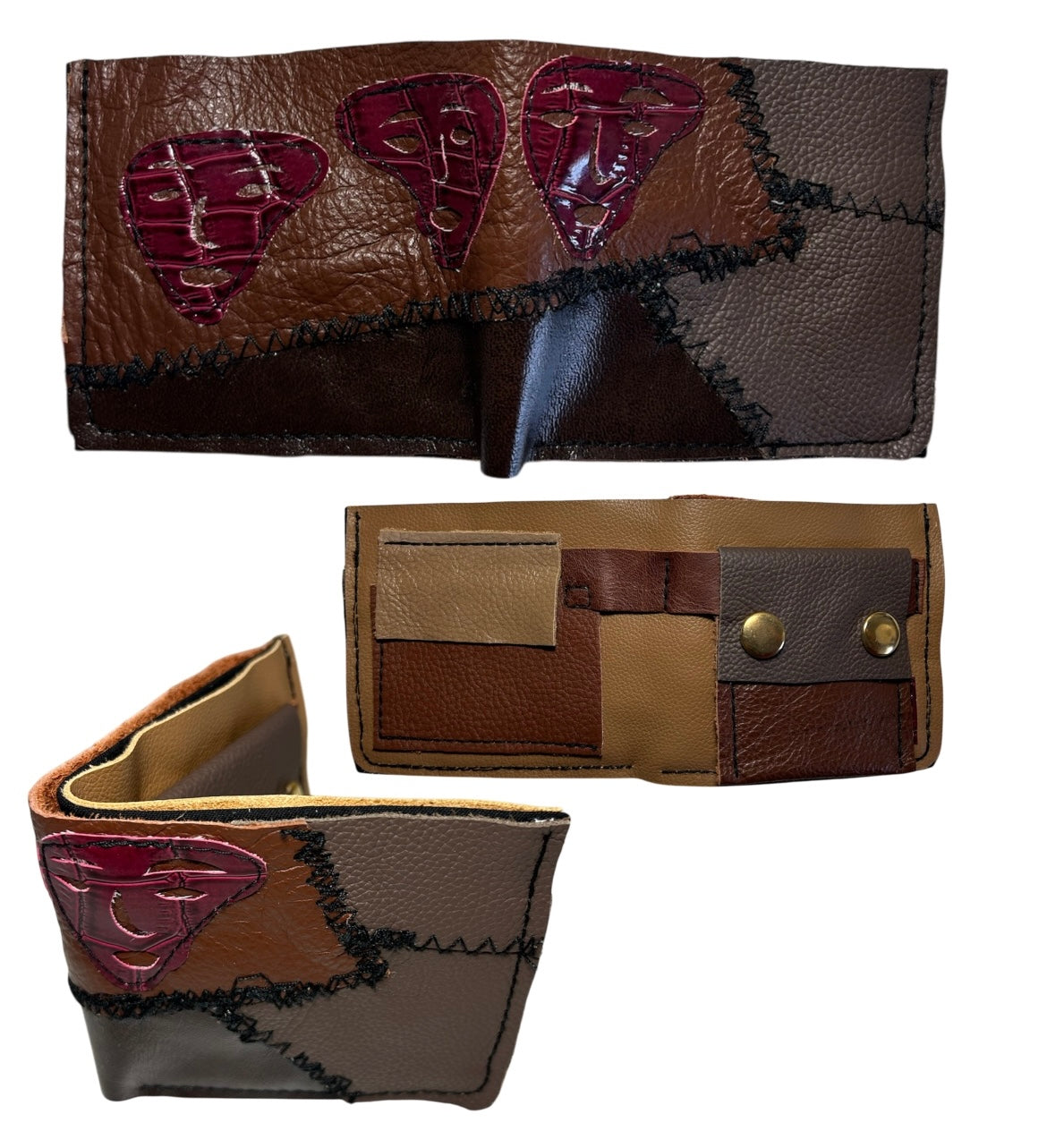 Plastered Faces Leather Face Wallets (All of them 1-10)