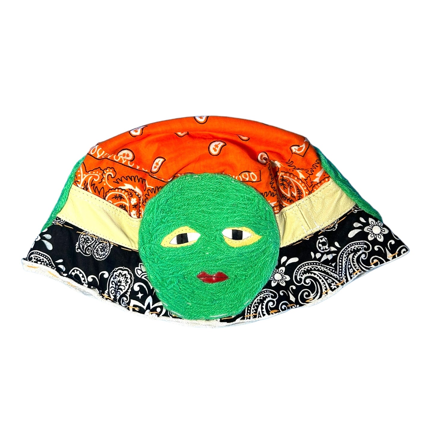 Plastered Faces Bandana Bucket Hat 1/1