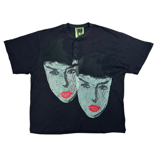 Womanly Beauty 1/1 Black Tee (Size XL)