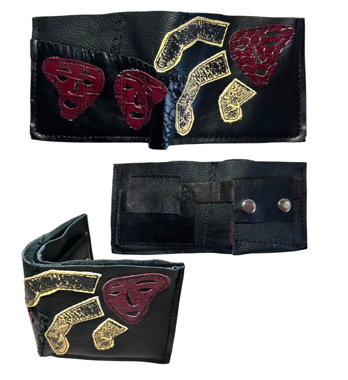 Plastered Faces Leather Face Wallets (All of them 1-10)