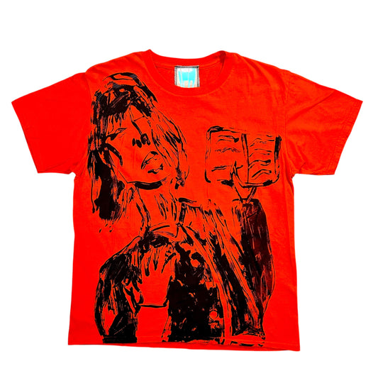 Sacred Book 1/1 Orange Tee (Size L)