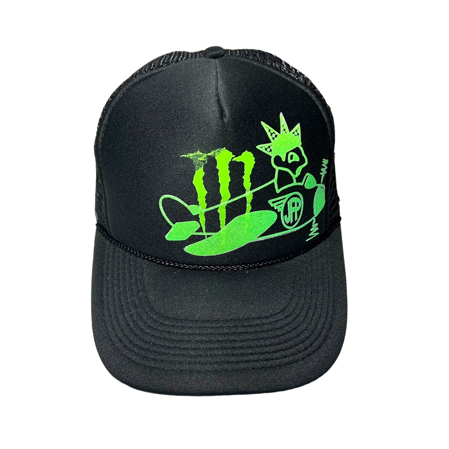 1/1 Cartoon Airplane Trucker Hat Monster Energy