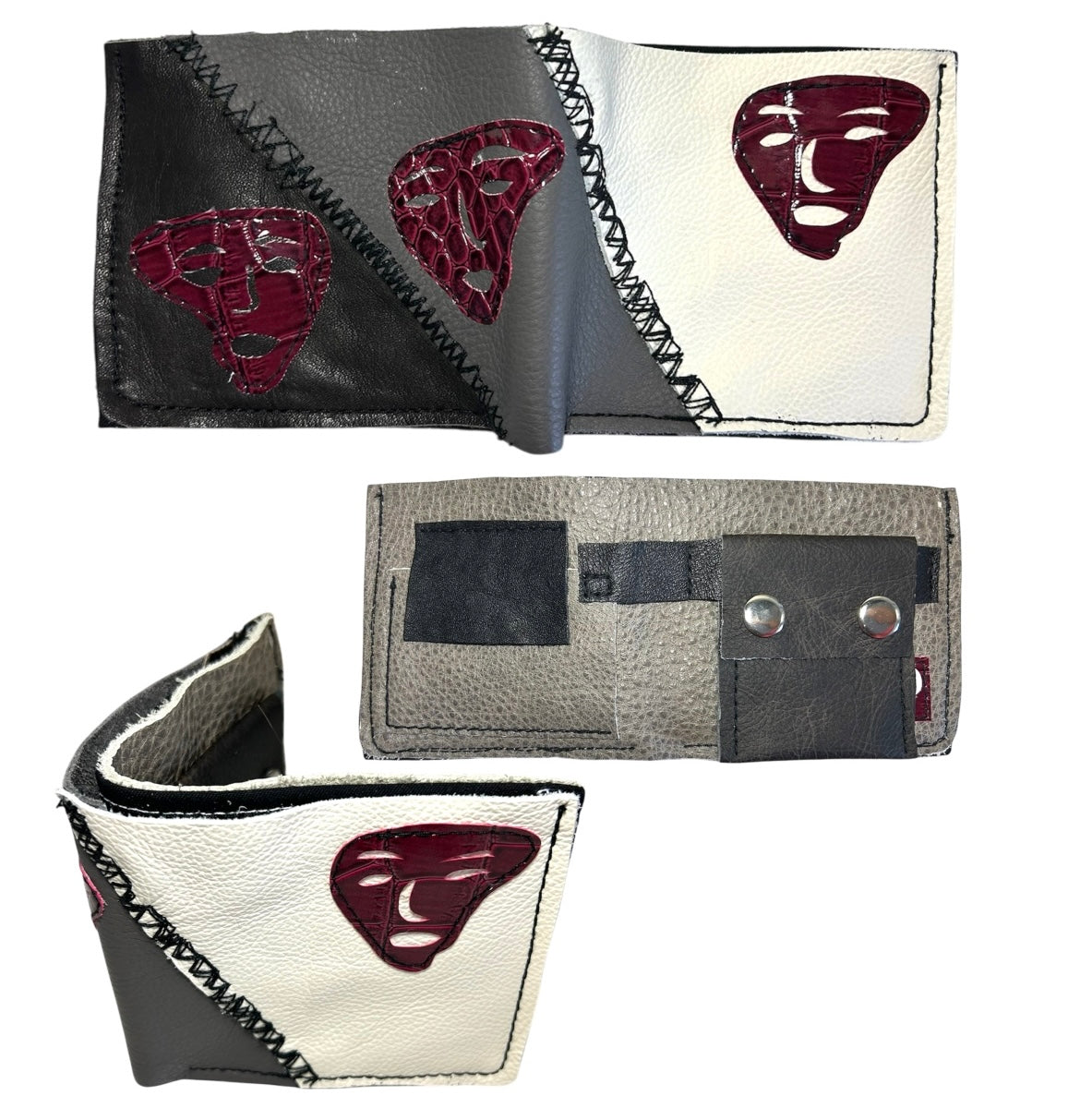 Plastered Faces Leather Face Wallets (All of them 1-10)