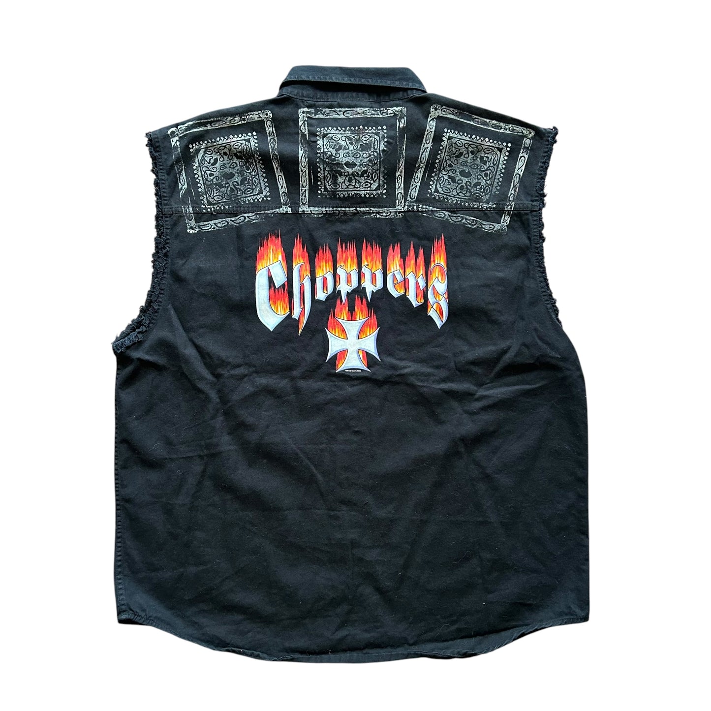 Skelly 2/2 Black Vest (Size XXL)