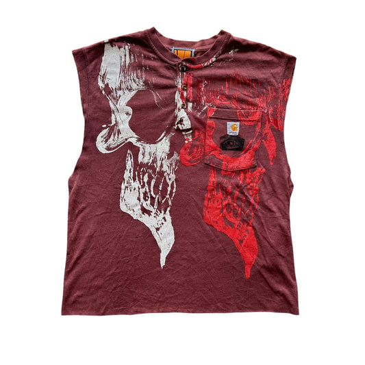 Skelly 1/1 Maroon Tanktop (Size M)