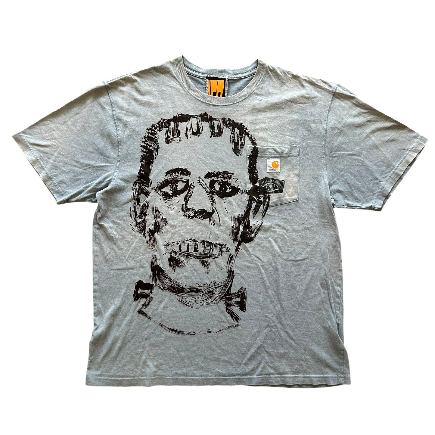 Frankenstein 1/1 Blue Washed Tee (Size L)