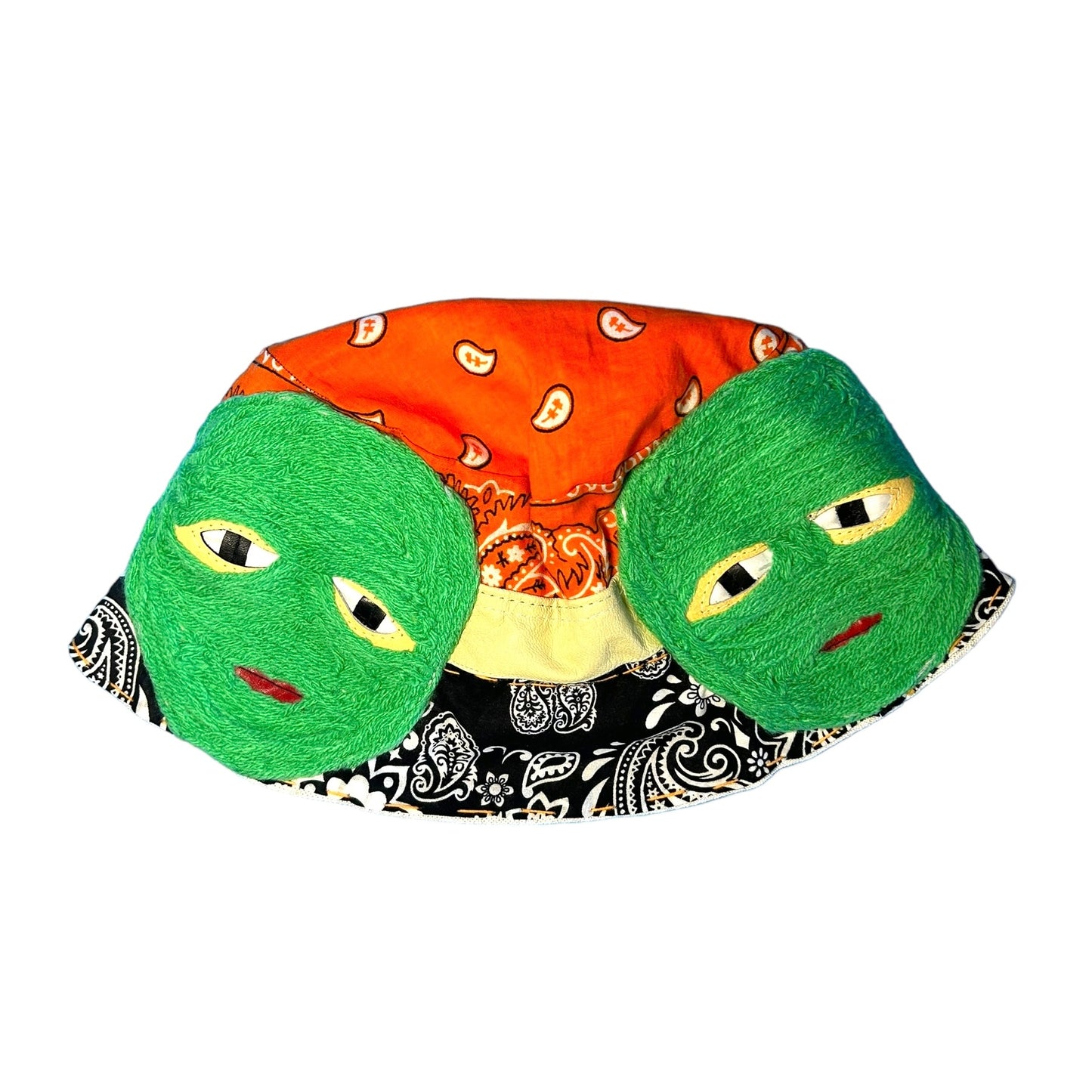 Plastered Faces Bandana Bucket Hat 1/1