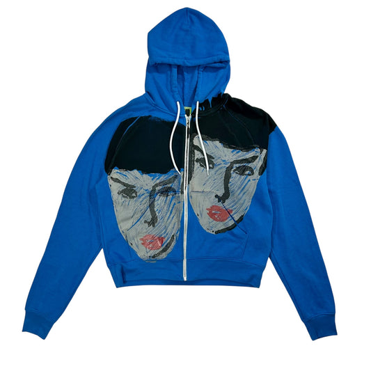 Womanly Beauty 1/1 Blue Hoodie (Size M)