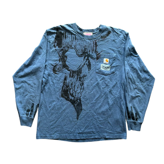 Skelly 1/1 Blue Longsleeve (Size M)