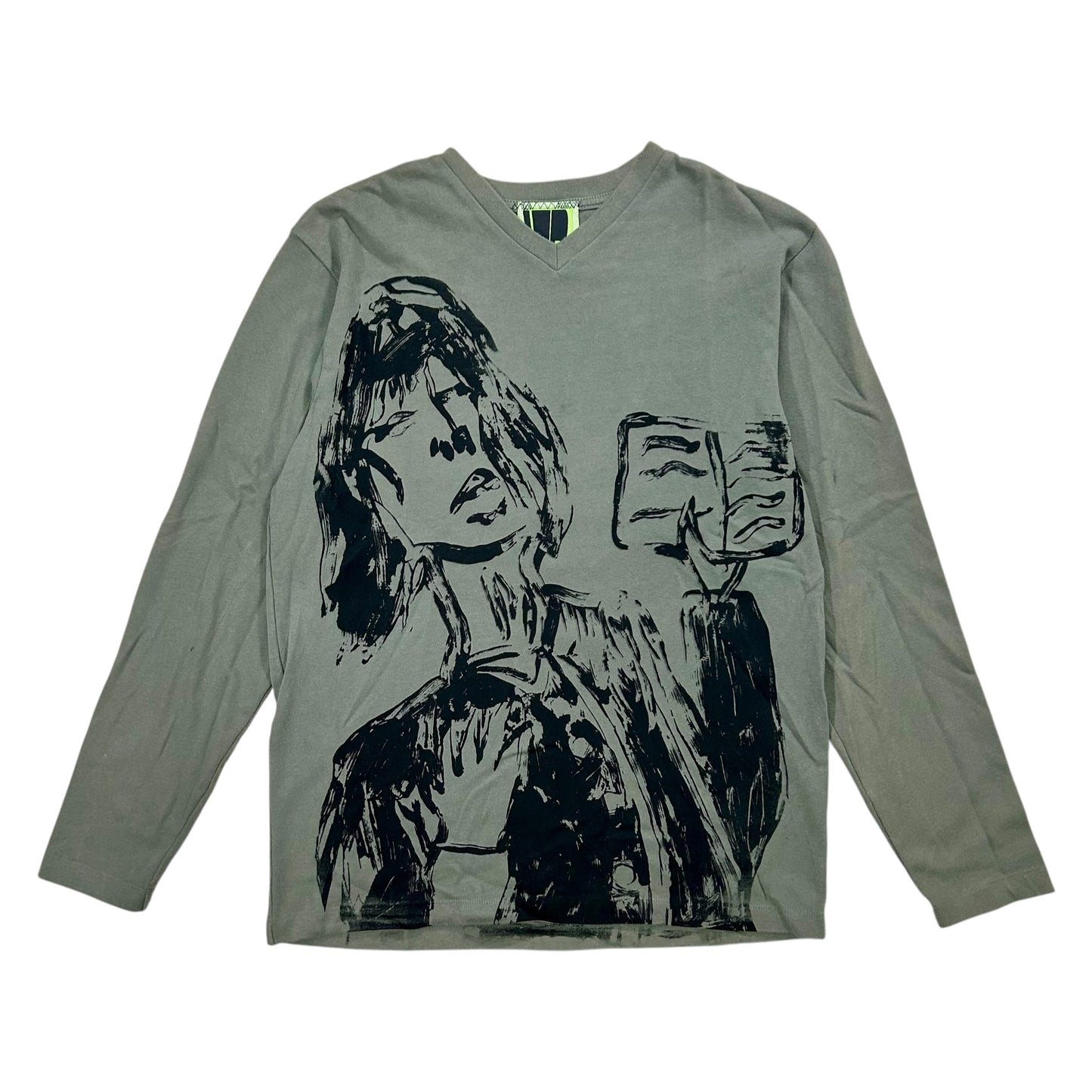 Sacred Book 1/1 Olive Green Long sleeve (Size M)